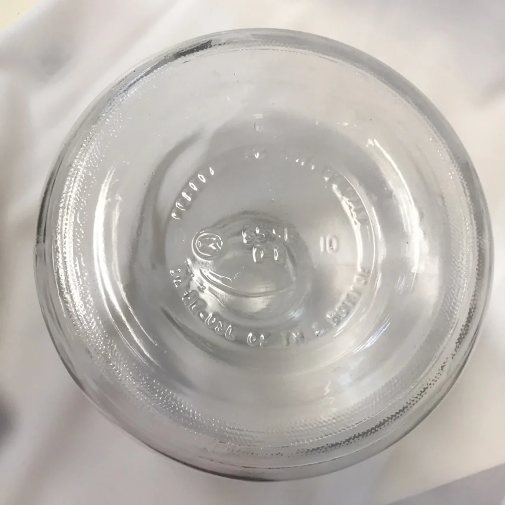 Vintage 1937 Clear Glass‎ Captain's Liquor Decanter